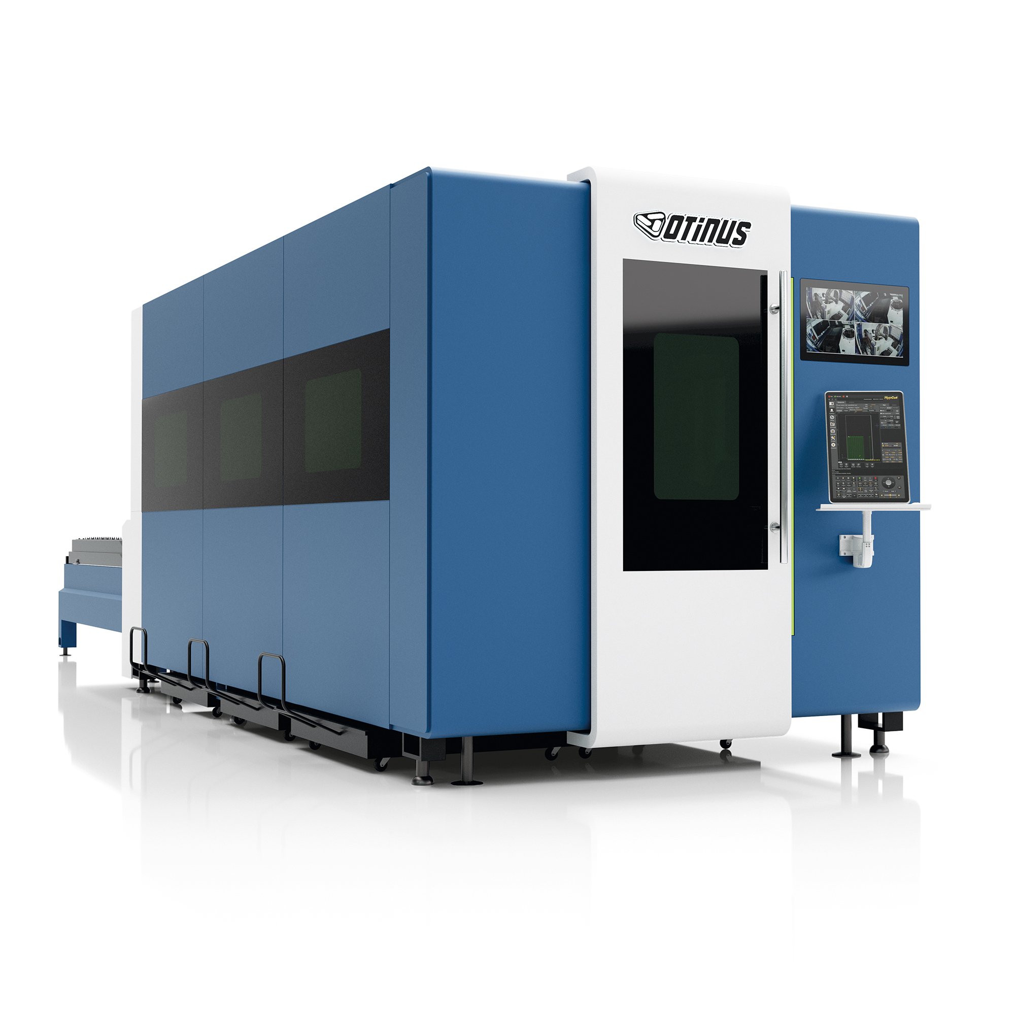 Fiber laser cutting machine