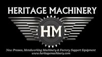 Heritage Machinery New Logo New Presses Metalworking Machinery 434 244