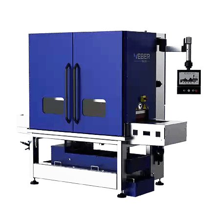 WEBER metal-macine- model TNA compact wet deburring machine for fine blanking WEBER metal-macine- model TNA compact wet deburring machine for fine blanking